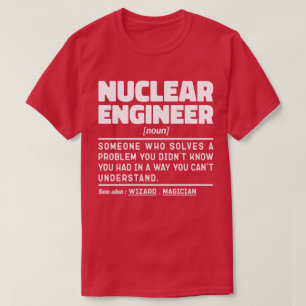 Nucleair ingenieur zelfstandig naamwoord student A T-shirt
