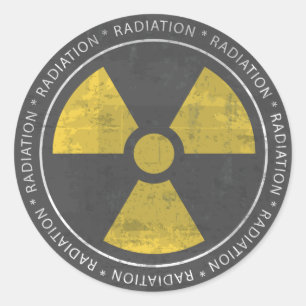 Nucleair - Radiation Sign Sticker