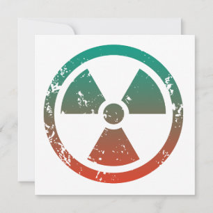 Nucleair radioactief teken