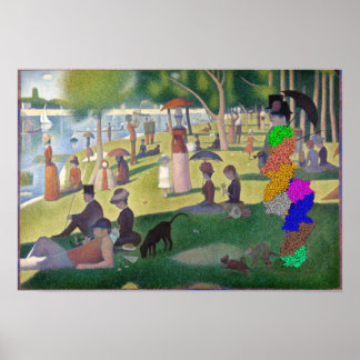 Nucleair Seurat Poster