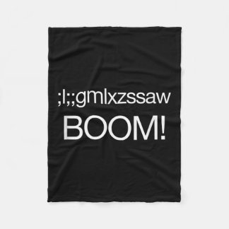 Nucleaire bom US Strategic Command Grappig Quote K Fleece Deken