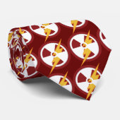 Nucleaire flitser stropdas (Opgerold)