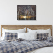 Nucleaire winter canvas afdruk (Insitu (Slaapkamer))