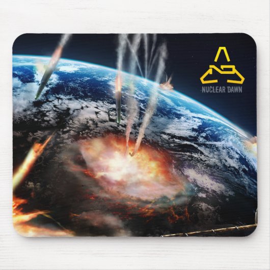 Nuclear Dawn - Earth Mousepad Muismat (Voorkant)