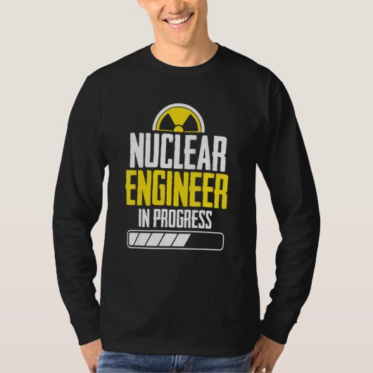Nuclear Engineer Instructeur Engineering 1 T-shirt (Voorkant)
