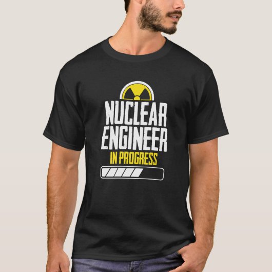 Nuclear Engineer Instructeur Engineering T-shirt (Voorkant)