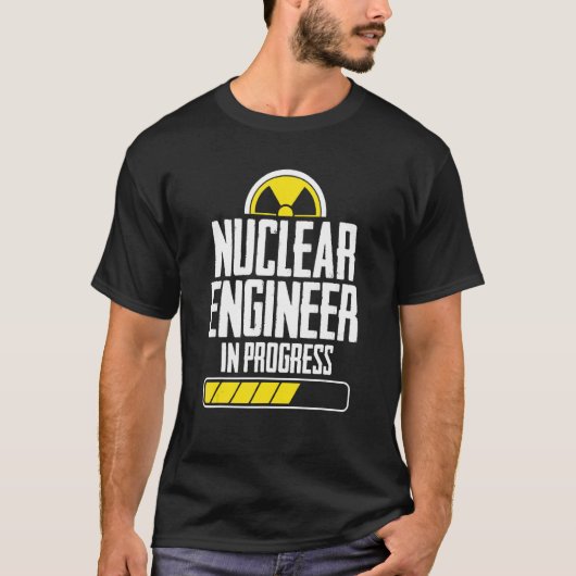 Nuclear Engineer Instructeur Engineering T-shirt (Voorkant)