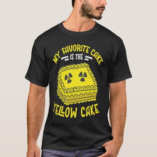 Nuclear Engineer The Yellowcake Radiation T-shirt (Voorkant)