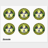 Nuclear Medicine Tech 2 Ronde Sticker (Vel)