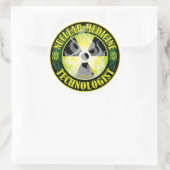 Nuclear Medicine Tech 2 Ronde Sticker (Tas)