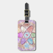 NUCLEUS - Schoonheid toevoegen aan de wetenschap Bagagelabel (Voorkant verticaal)