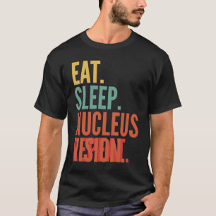 Nucleus Vision Crypto Eat Sleep Nucleus Vision Rep T-shirt