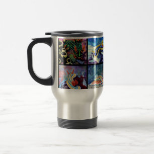 Nudi Art - Roestvrij staal 15 oz reismok Reisbeker