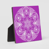 Nudibranch Mandala Fotoplaat (Voorkant)