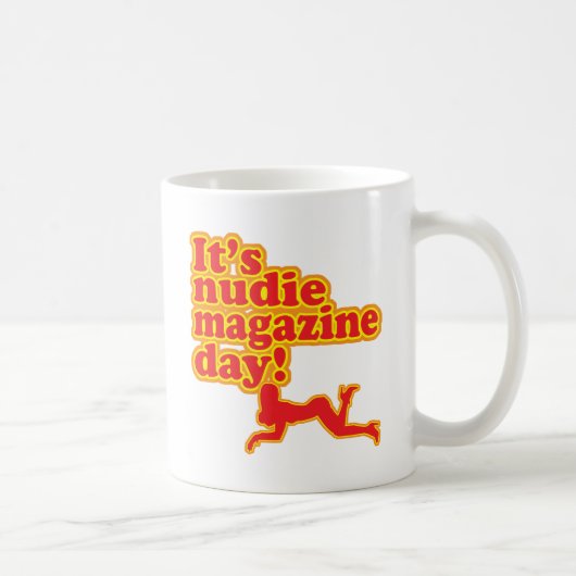 Nudie Magazine Day! Koffiemok (Rechts)