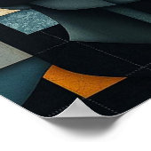 NUES Cubist Abstract 3 Poster (Hoek)