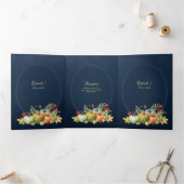 Nuestra Boda 6 pages Mariage espagnol Invitation (Intérieur)