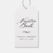 Nuestra Boda Cadeau Labels Cadeaulabel (Voorkant)