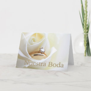Nuestra Boda - faire-part de mariage espagnole
