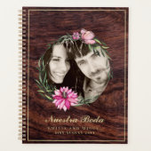 Nuestra Boda Planificador Organisateur Rústica Fot (Devant)