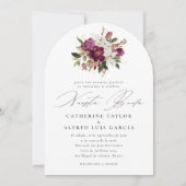 Nuestra Boda Spaans Taal Zwart Script Bruiloft Kaart (Voorkant)