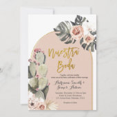 Nuestra Boda Spanish Wedding Invitacion Kaart (Voorkant)