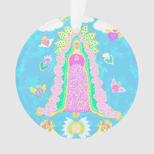 Nuestra Señora de Guadalupe Bleu (devant)