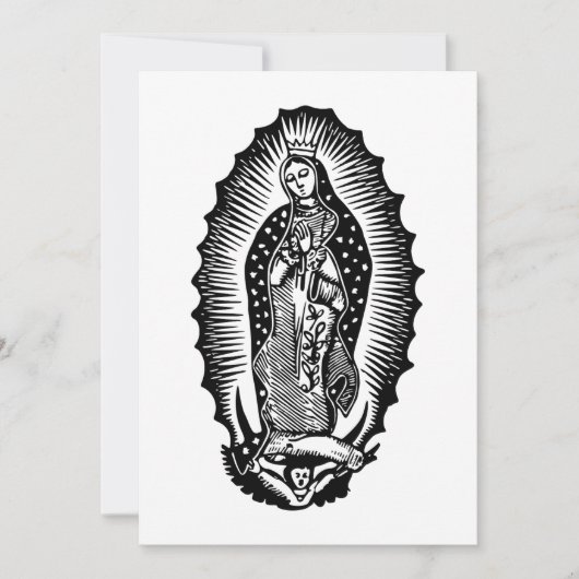 Nuestra Señora de Guadalupe Kaart (Voorkant)