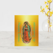 Nuestra Señora de Guadalupe Kaart (Gele Bloem)