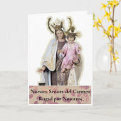 NUESTRA SEÑORA DEL CARMEN KAART (Gele Bloem)