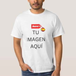 NUEVA! Camiseta - Blanca - Personalizar T-shirt