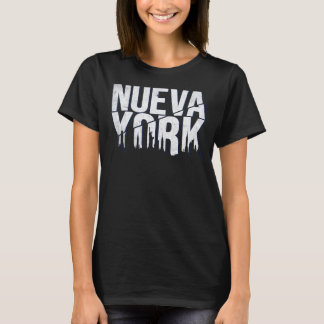 Nueva York New York Retro Style Spaans T-shirt