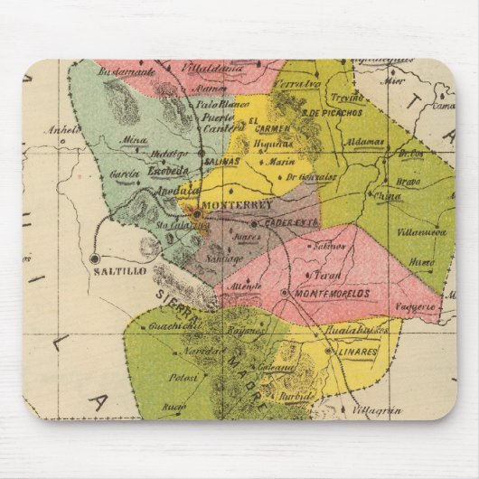 Nuevo Leon, Mexico Muismat (Voorkant)