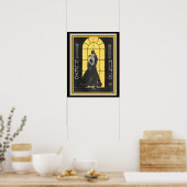 Nuevo Mundo Art Déco Imprimer 16 x 20 (Cuisine)