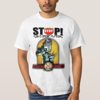 NUEVO ORDEN MUNDIAL/NO SEAS SU GANADO T-SHIRT