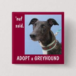 "nuf zei. vierkante button 5,1 cm