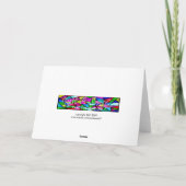 Nuff Said... Feestdagen Kaart (Achterkant)