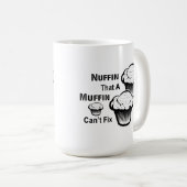 Nuffin dat een moffin geen koffie-Mok kan oplossen Koffiemok (Voorkant rechts)