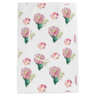 Nugget Baby Paas Kuiken en Tulp Medium Cadeauzakje