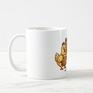 Nuggetfabriek Grappige Kippenhouder Koffiemok