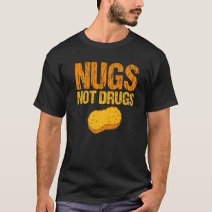 Nugs Not Drugs Kipnuggets Kleding Vintage T-shirt