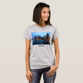 Nuit À Navy Pier T-Shirt (Devant entier)
