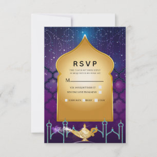 Nuit arabe Magique Anniversaire marocain RSVP