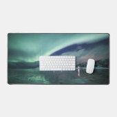 Nuit aurora nord-norvégienne (Clavier et souris)