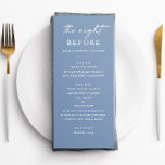 Nuit Avant. Dîner de répétition bleu Dusty Modèle<br><div class="desc">Dîner de répétition bleu outremer avec une douce sensation côtière,  parfait pour les mariages nautiques ou sur la plage. Cette nuit minimaliste avant le dîner modèle pastel est entièrement modifiable et facile à personnaliser. Idéal pour les fêtes modernes,  rustiques ou balnéaires. Papeterie correspondante disponible dans mon magasin.</div>