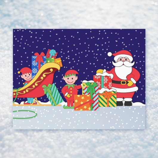 Nuit avant Noël Carte postale