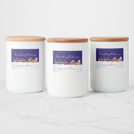 Nuit avant Noël Étiquette (Bouteilles)