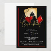 NUIT CASINO, NUIT POKER, JEU, CARTES DICE (Devant / Derrière)