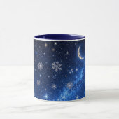 NUIT CÉLESTE ÉTOILÉE BLEUE | TASSE CÉLESTE (Centre)