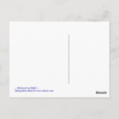 Nuit chatoyante - Carte postale (Dos)